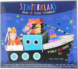 Wins Sinterklaas Maak je eigen Stoomboot 28 × 15 × 20 cm 