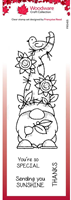 Woodware Clear Stamp 20x6,5 cm Sunflower Hat