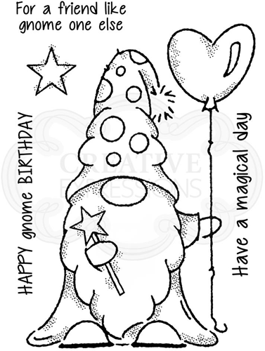 Woodware Clear Stamp 10x15 cm Wizard Gnome-3