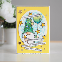 Woodware Clear Stamp 10x15 cm Wizard Gnome-2