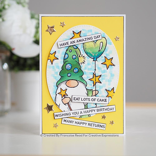 Woodware Clear Stamp 10x15 cm Wizard Gnome-2