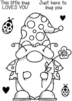 Woodware Clear Stamp 10x15 cm Ladybird-3