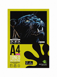 Artgecko Pro Schetsblok A4 200gr 40 vel Zwart