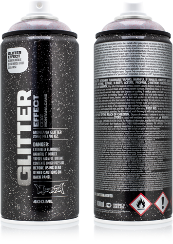 Montana Effektspray 400 ml Glitter X-Mas Red