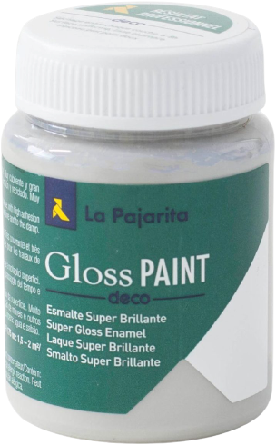 La Pajarita Glans Verf 75ml Grijs