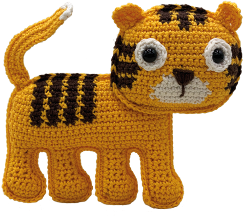 Hardicraft Haakpakket Tijger Oscar 16 cm