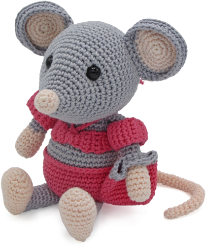 Hardicraft Haakpakket Muis Daisy 20 cm