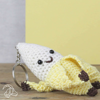 Hardicraft Haakpakket Tassenhanger Banaan 12 cm-2