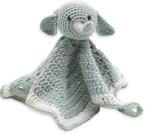 Hardicraft Haakpakket Knuffeldoekje Olifant 28 cm