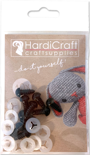 Hardicraft Veiligheidsoogjes 6 mm 10 stuks
