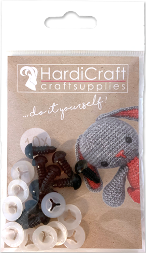 Hardicraft Veiligheidsoogjes 10 mm 10 stuks
