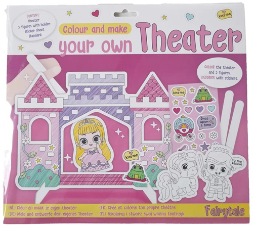 Wins Bouwset Maak Je Eigen Theater 30,5x27,7 cm Prinsessen
