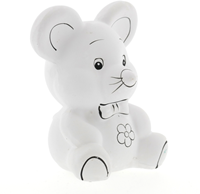 Pincello Ceramic Piggy bank Mouse 9 cm