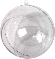 Open bal van plastic
