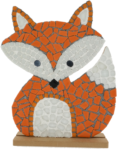 Mozaïekpakket Vos 22,5 cm