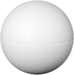 Piepschuim 2-delige Bal 15 cm