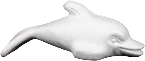 Styrofoam Dolphin Small