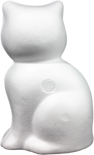 Styrofoam Cat Small-3
