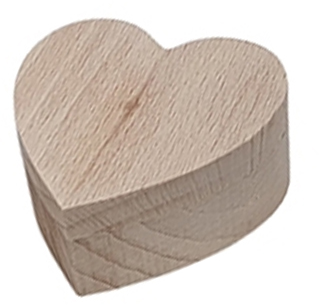 Harten Kistje met Draaideksel 5,5x5,5x2,7 cm