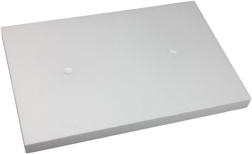 Styropor Plaat,  20 x 30 x 2 cm
