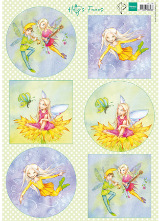 Marianne Design HK1706 Knipvel Hetty's Faeries A4