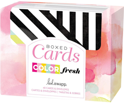 Heidi Swapp Kaarten en Enveloppen 11x14,5 cm Vrolijk 40 stuks