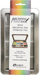 Ranger Archival Ink Storage Tin Klein