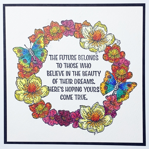 IndigoBlu Gummistempel Little Birdie A5-3
