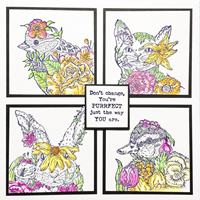 IndigoBlu Rubberen Stempel Bunny Rabbit A5-2