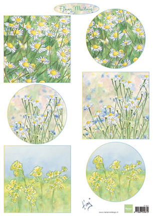 Marianne Design IT602 Knipvel Tiny's Flower Meadow 1 A4