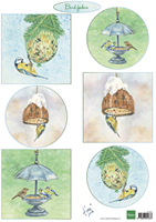 Marianne Design IT604 Knipvel Tiny's Birds Feeding A4