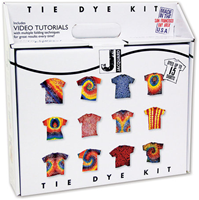 Jacquard Tie-Dye Set Large Primary 2