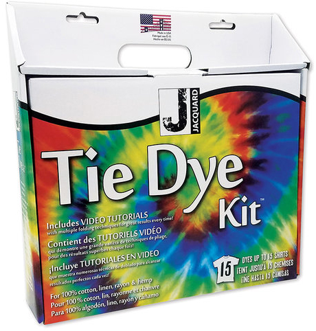 Jacquard-Tie-Dye-Set, groß, Grundschule
