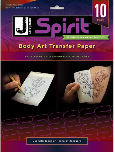 Jacquard Huid Transferpapier A4 10 vellen