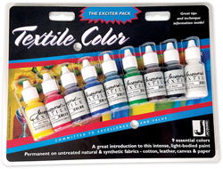 Jacquard Textielverf Set 9 stuks 14 ml