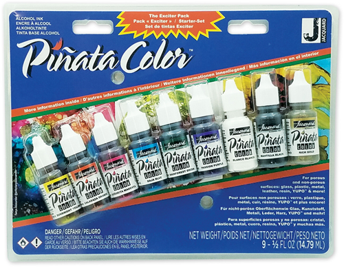 Jacquard Piñata Alcohol Ink Exciter 9 colors 14 ml