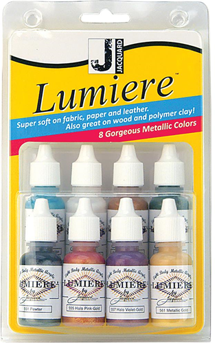 Jacquard Lumiere 3D Exciter Set 8 stuks 14 ml