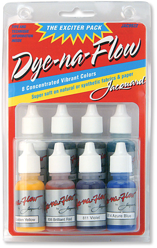 Jacquard Dye-Na-Flow Mini Exciter Set 8 stuks 14 ml