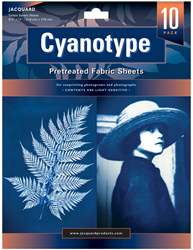 Jacquard Cyanotype Voorbehandelde Vellen 10 stuks A4