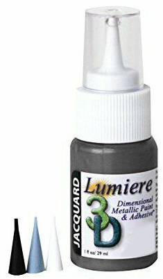 Jacquard Lumiere 3D Verf Blister Staal Grijs 29 ml