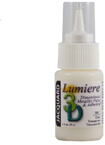 Jacquard Lumiere 3D Verf 29 ml Transparant
