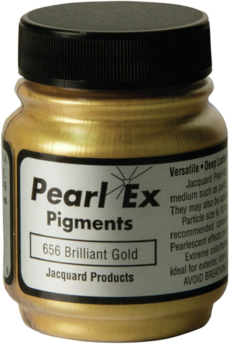 Jacquard Pearl Ex Pigment 21 gr Briliant Goud