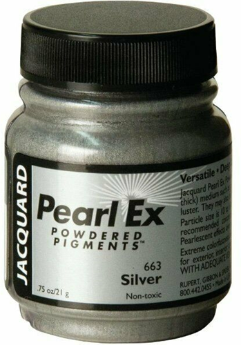 Jacquard Pearl Ex Pigment 21 gr Zilver