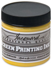 Jacquard Zeefdruk Inkt 118 ml Opaque Okergeel