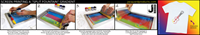 Jacquard Zeefdruk Set voor Lichte Ondergronden 25x35 cm-3