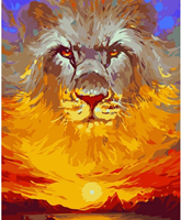 Wizardi Schilderen op Nummer Narnia 40x50 cm