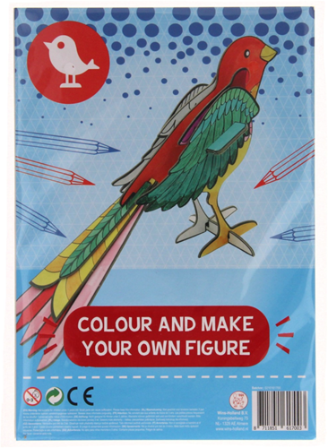 Wins Chipboard Bouwpakket Vogel