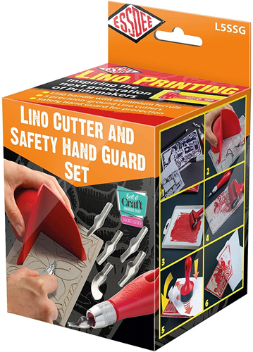 Essdee Linosnede Safety Guard Set 5 Cutters