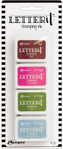 Ranger Letter It Stempel Inkt Set 2