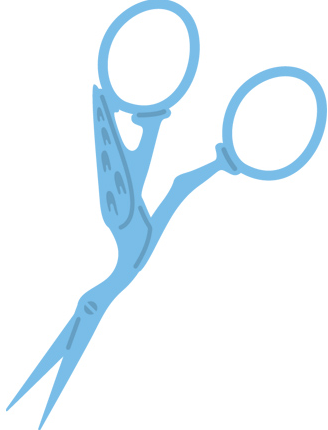LR0195 Vintage Scissors